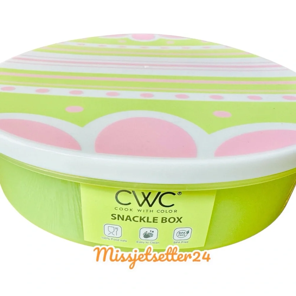 CWC Spring Easter Egg Snack Box Food Storage Container & Cookie Cutters Bundle - Picture 8 of 10